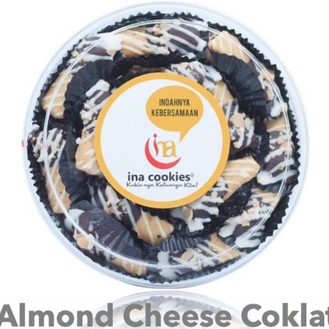 

ina cookies almond cream coklat muraah