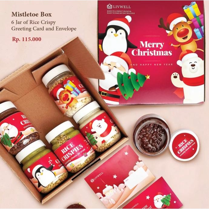 

[EXCLUSIVE HAMPERS] Oatmeal Cookies Christmas - LIVWELL (Free Card)
