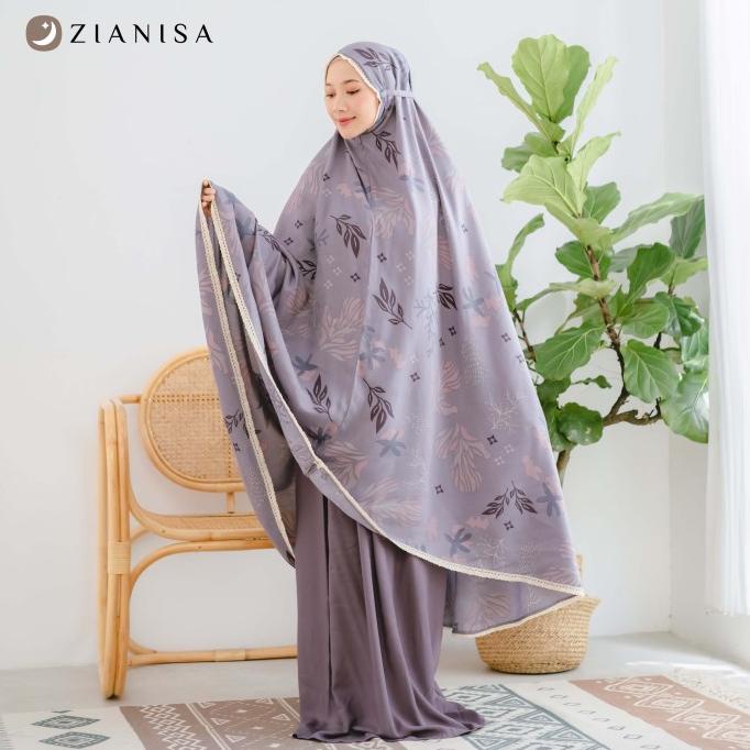 Mukena Zianisa Kombinasi Haneen Series Allsize