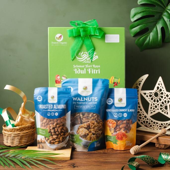 

Promo Hampers Lebaran Premium Paket Ramadhan ( Roasted Almonds & Walnuts )