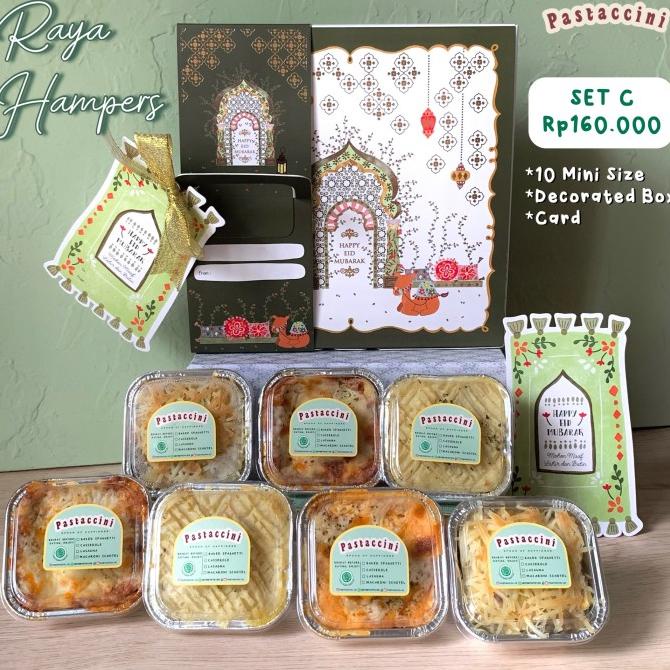 

Promo Raya Hampers Lebaran Ramadhan Idul Fitri Eid Pastaccini (murah enak)