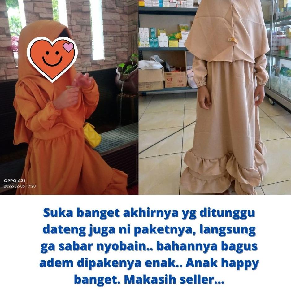 Update - Gamis Anak Perempuan 2 - 12 Tahun Delisha Gamis Anak Perempuan Gamis Remaja Gamis Anak Syar