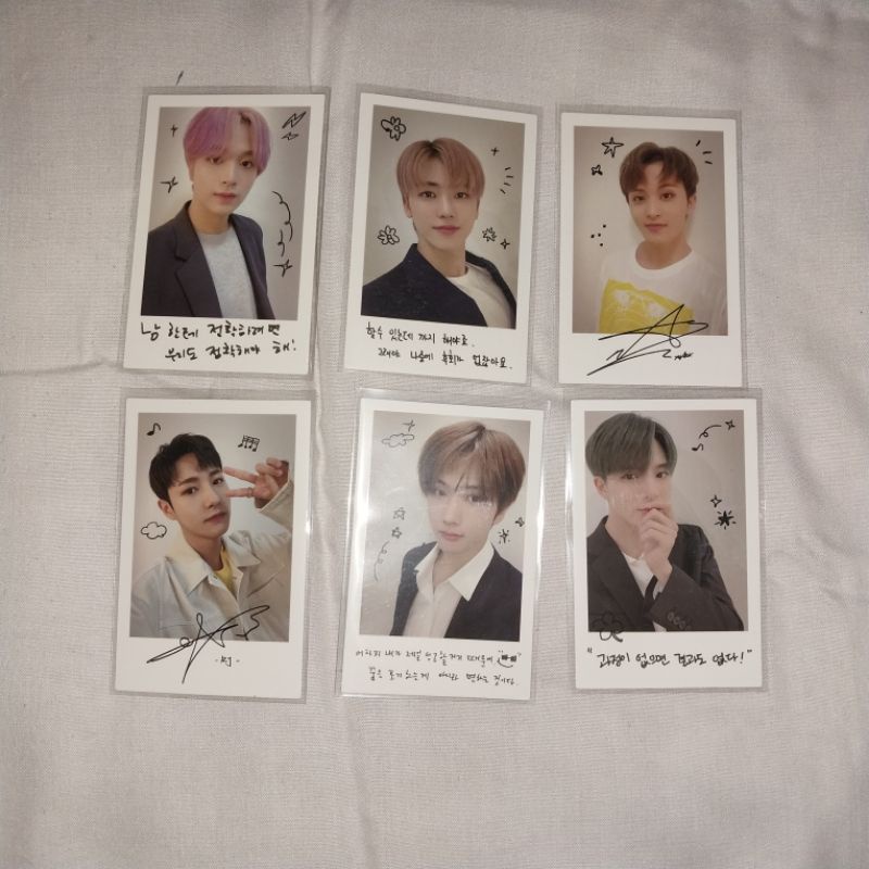Polaroid Dream Vibe Exhibition C D Version NCT DREAM Renjun Jeno Haechan Jaemin Mark Jisung
