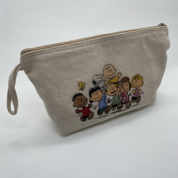 

BISA COD Tempat Pensil Canvas Pouch + Custom Print Digital Best Quality /ALAT TULIS AESTHETIC/ALAT