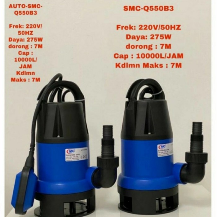 Terlaris Pompa Celup Kolam Ikan 250 Watt Mc Pump Pompa Celup Air Otomatis