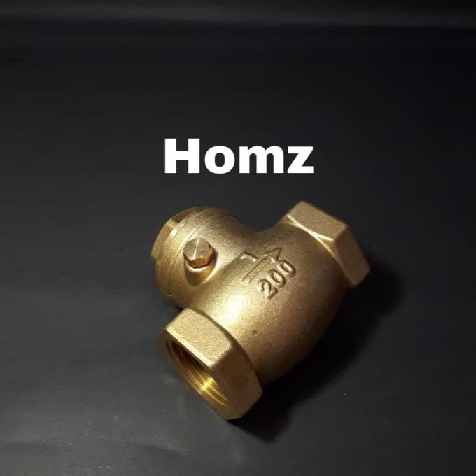 Check Valve 1" Inch Kuningan Onda / Klep Tabok 1 In Merk Onda