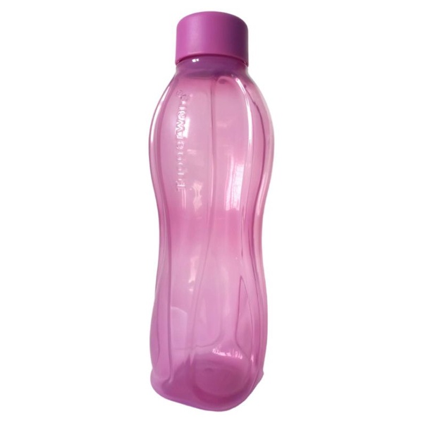 ECO TUPPERWARE BOTOL MINUM / TERMOS UNGU TUPPERWARE BRANDED