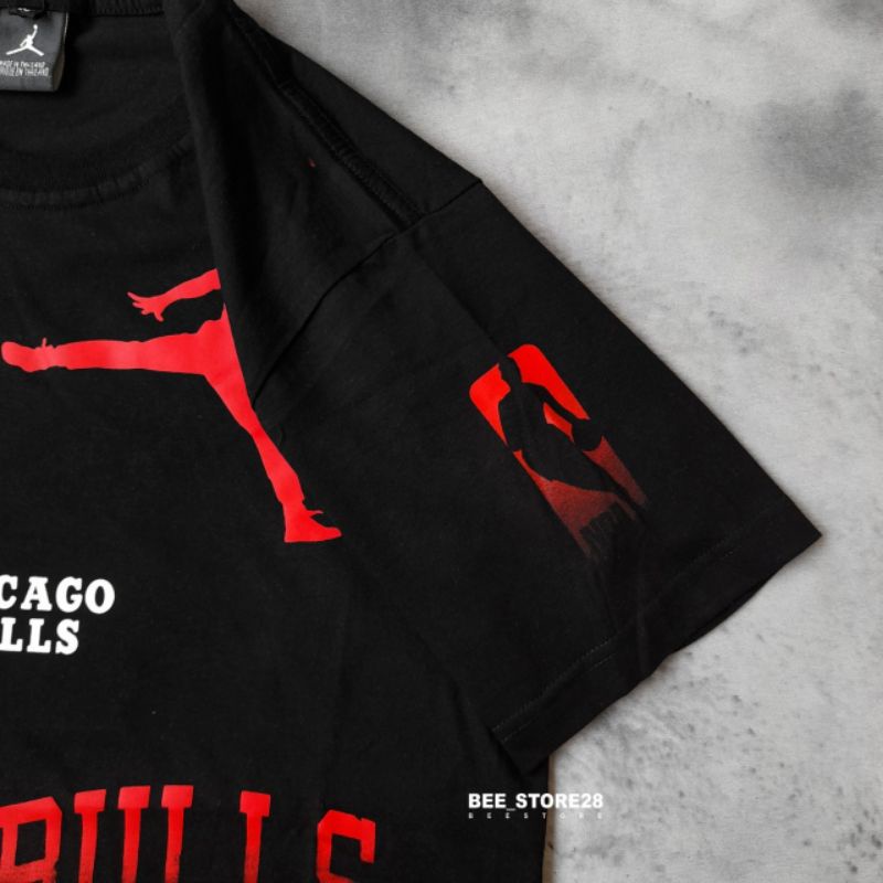 KAOS T-SHIRT JORDAN X CHICAGO BULLS FULLTAG &amp; LABEL