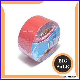 

Lakban Kain - Cloth Tape 45 mm - Tachimita Tape - Merah parts 54PR23