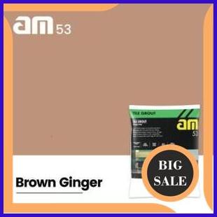 SEMEN NAT / SEMEN PENGISI NAT KERAMIK AM53 BROWN GINGER 1KG parts 54PR23