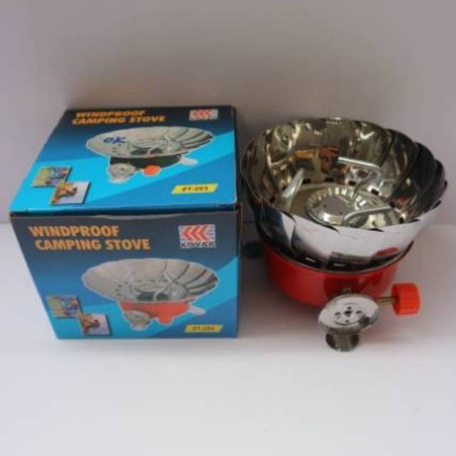 Kompor Windproof Anti Badai Kompor Mawar Kompor Alat Masak Camping