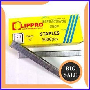 

Lippro Isi Staples Tembak Jok 6 mm 5000 pcs Termurah Berkualitas sparepart 54PR23