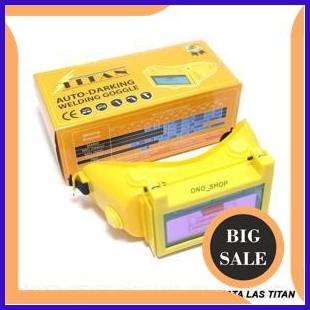 Auto-Darking Welding Goggle - Kaca Mata Las TITAN tools n parts 54PR23