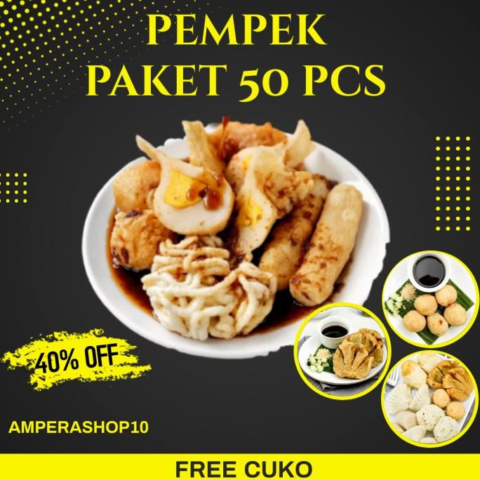 

PROMO !!! PEMPEK PALEMBANG ASLI ISI 50PCS okt