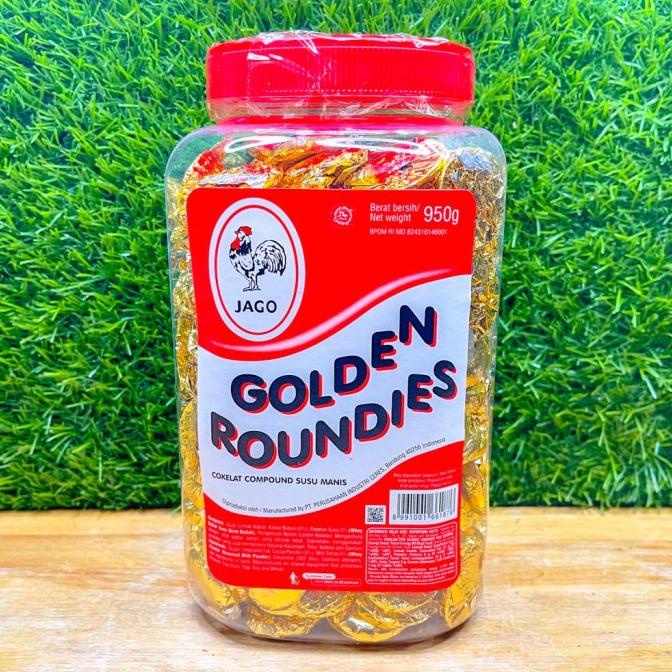 

Golden Roundies Coklat Compound Susu Manis 950 Gram / Coklat Coin Emas wmf