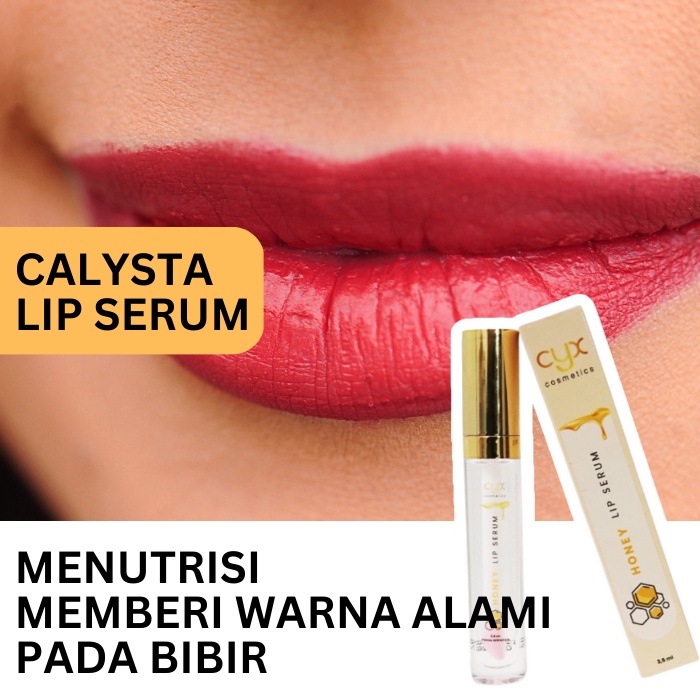 Calysta Lip Serum Pelembab Bibir Gelap Untuk Bibir Pecah-Pecah Ampuh