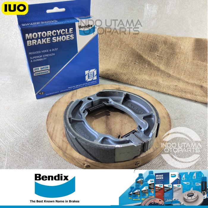 IUOS Kampas Rem Belakang Scoopy Mega Pro New Tiger Bendix MS6
