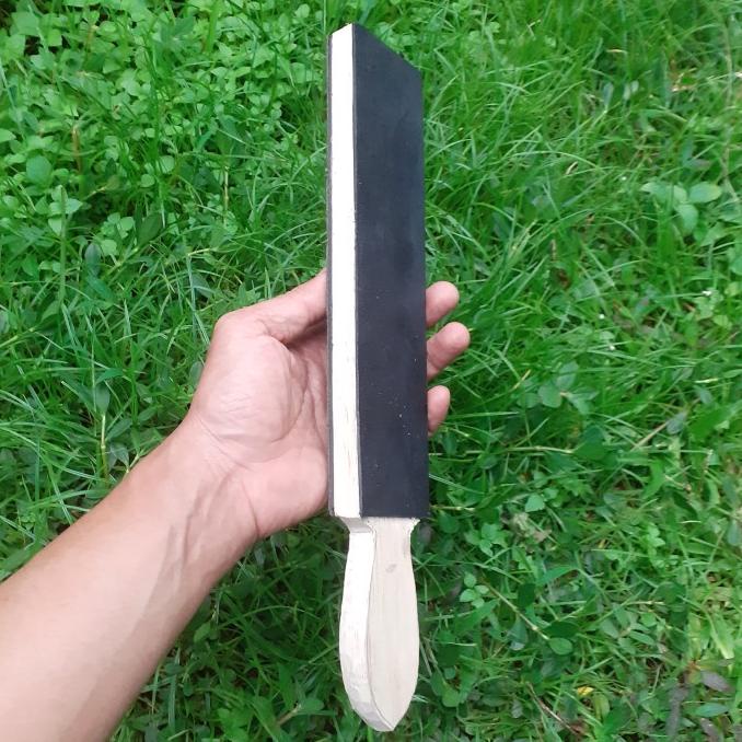 Termantab] Stroping Kulit Asah Pisau Golok Finishing
