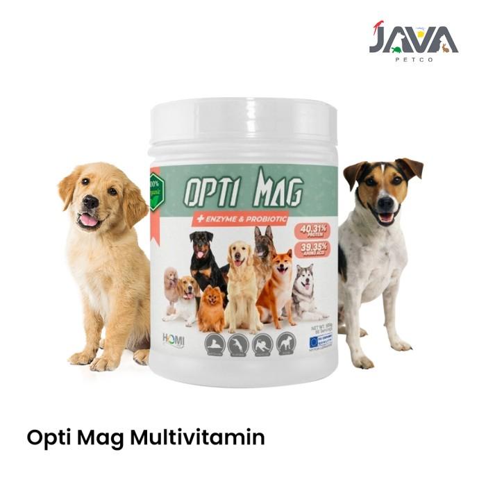 Terlaris Optimag Suplemen Multivitamin Untuk Anjing All Breed 500 Gram