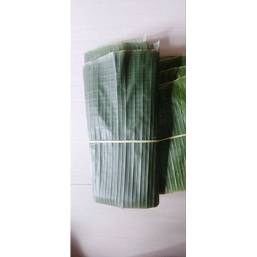 

DAUN PISANG KEPOK JUMBO BUNGKUS PEPES