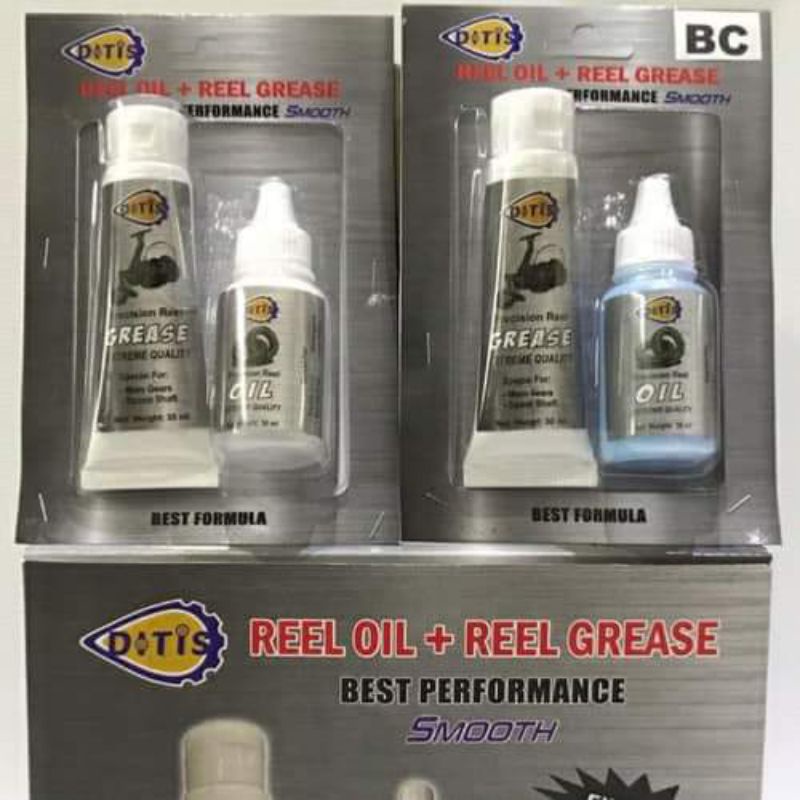 DITIS REEL OIL & GREASE FOR BC & SPINNING MINYAK PELUMAS REEL