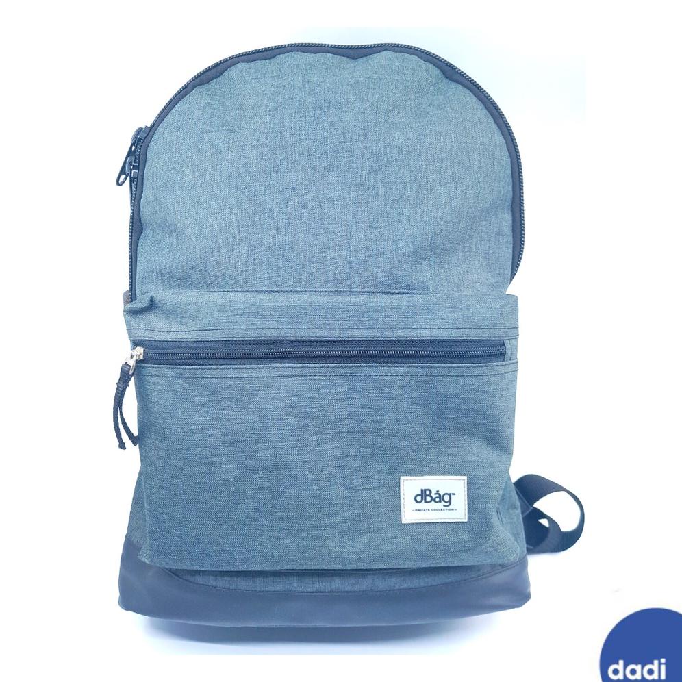 READY - Dadi - Bagpack Dbag Grey / USB Port / Tas Ransel Dbag abu abu dengan USB Port