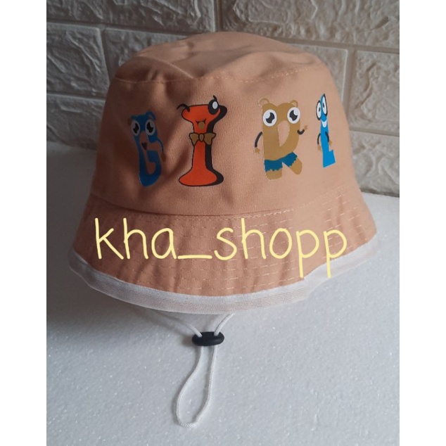 Bucket hat anak perempuan / bucket hat lucu anak / bucket hat / bucket hat girl / bucket hat murah