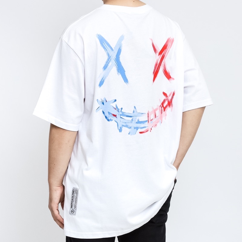 Ricky Is Clown Logo x Red Blue White Tee