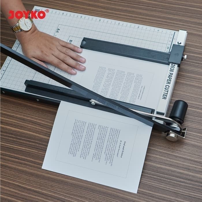 

Pemotong Kertas JOYKO PC-2638 Paper Cutter F4 FOLIO LETTER PC2638