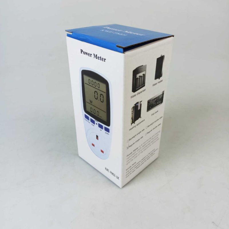 Taffware kWh Watt Meter Pengukur Biaya Listrik Rumah Multifungsi - KWE-PM01