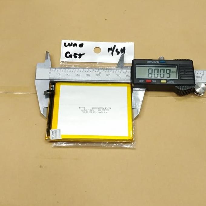 Baterai LUNA G55 double power battery battle LUNA G 55 mantul