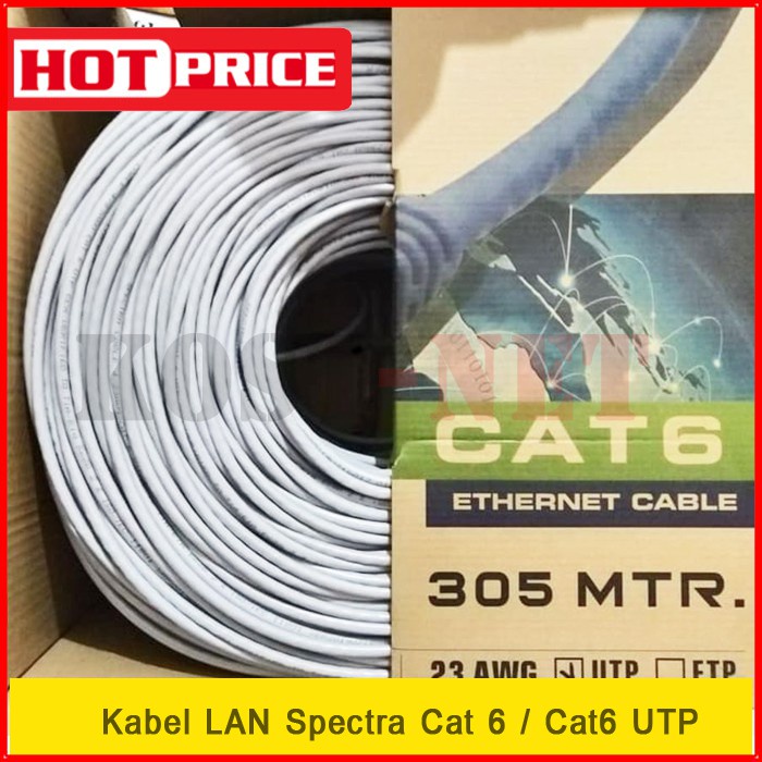 Kabel LAN Spectra Cat 6 / Cat6 UTP 1 roll