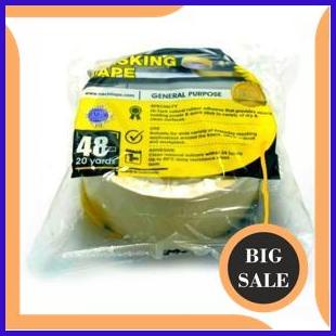 

Masking Tape / Lakban Kertas 48 mm / 2" inch / 21 mtr DAIMARU tools n parts 54PR23