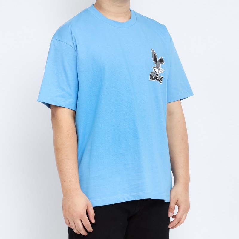 ADLV. Cartoon Rabbit Blue Tee