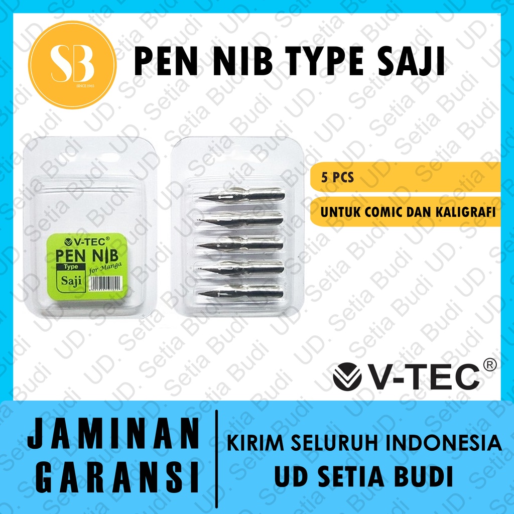 V-TEC Calligraphy Pen Nib Type Saji