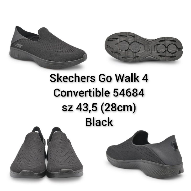 Skechers Go Walk 4 Convertible 54684sz 43,5 (28cm)
Black
