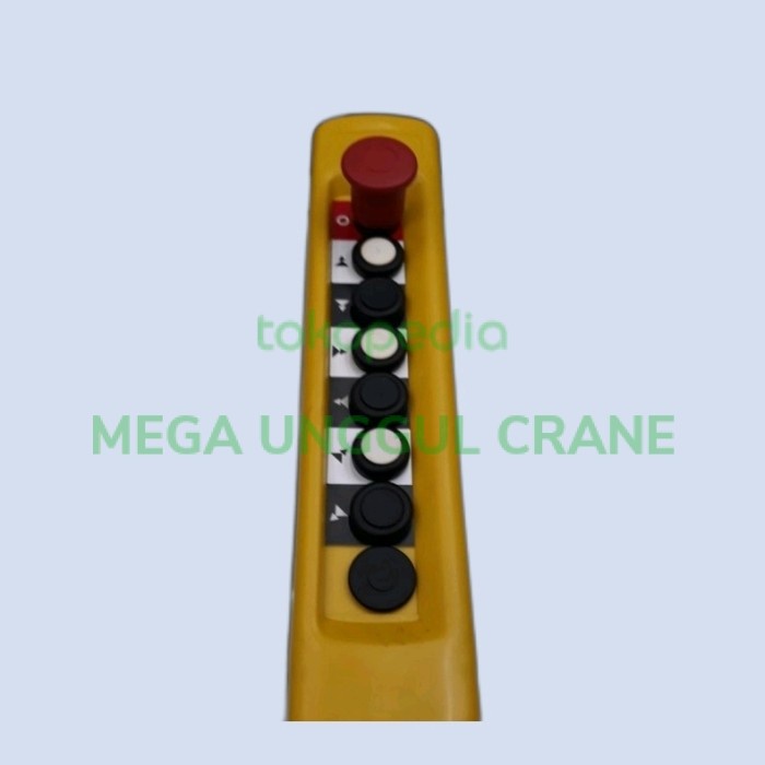 Push Button/Pendant Hoist Crane 8 Tombol + Emergency double speed
