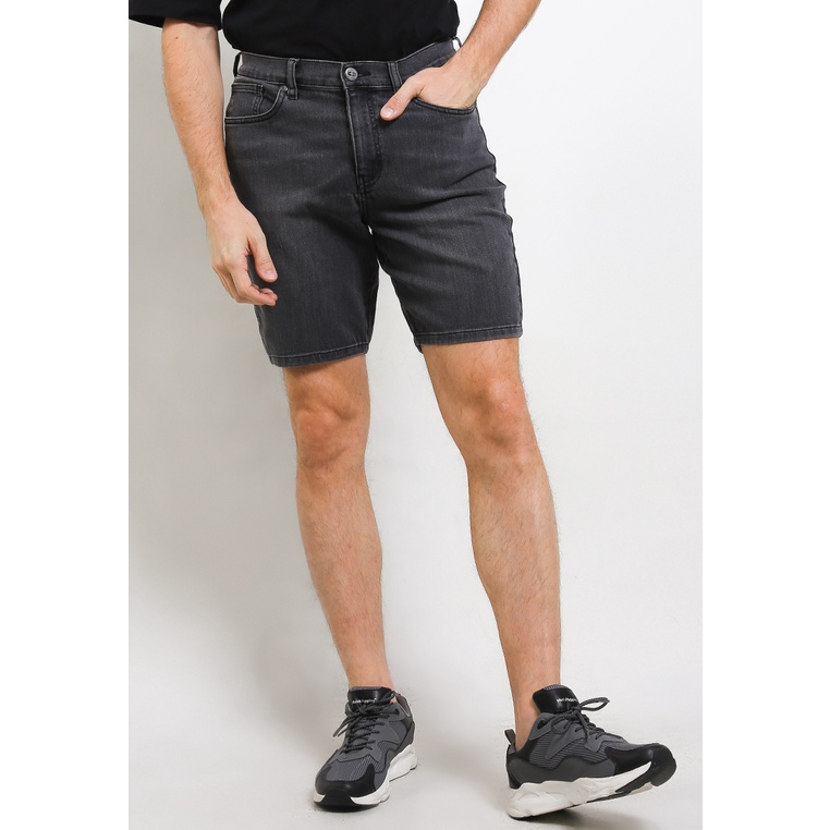No Fear - Bowler Slim Fit Short Jeans - Black
