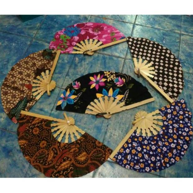 TERMURAH Kipas Batik - Souvenir Khas Jogja dan Souvenir Pernikahan