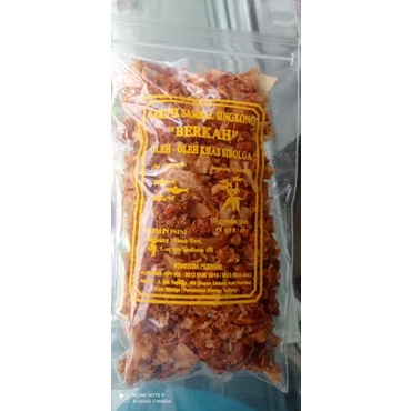 

kripik sambel oleh oleh khas sibolga 500g