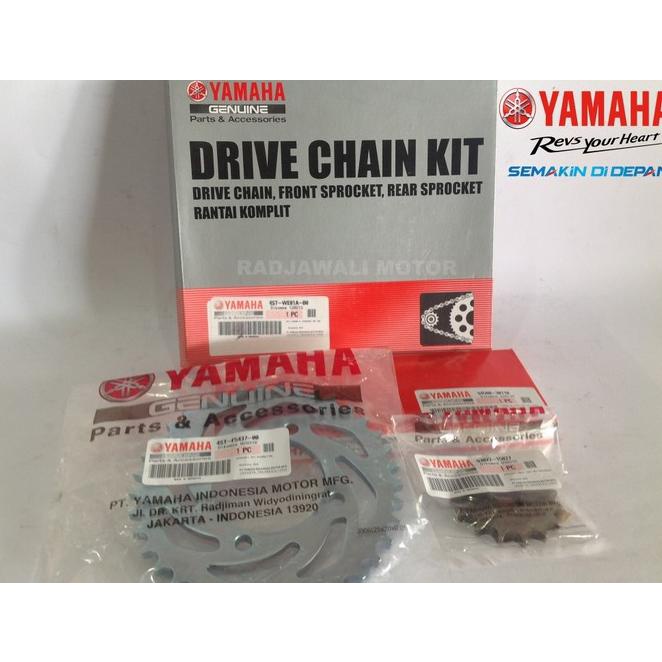 Gir Gear Set Rx King Rx-King Asli Original Yamaha