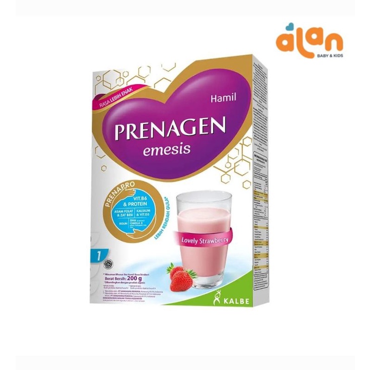 Prenagen Emesis Coklat &amp; Vanila 180gr