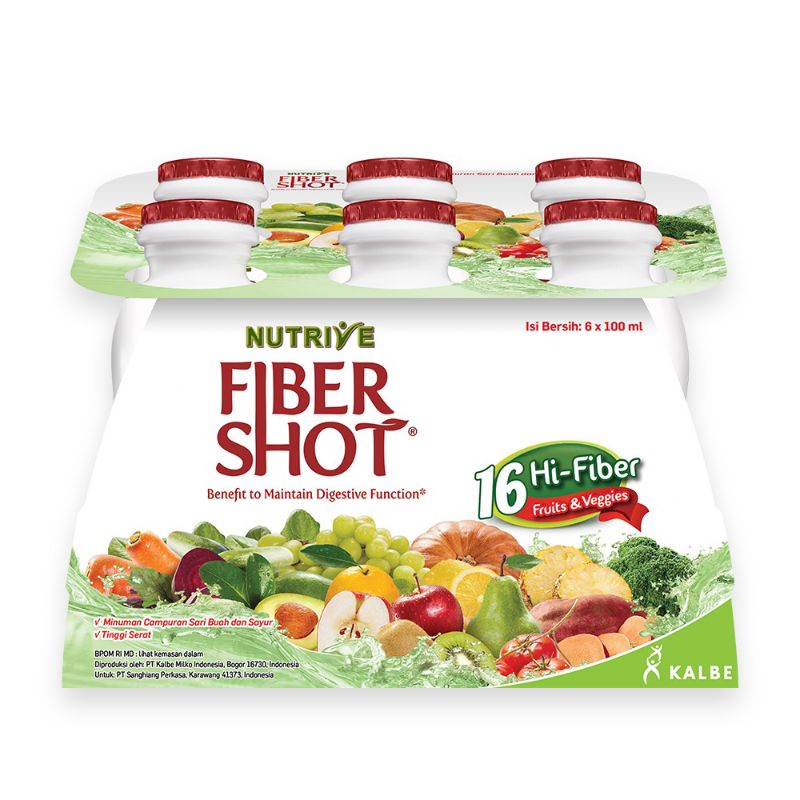 

nutrive fibershot termurah 6x6botol