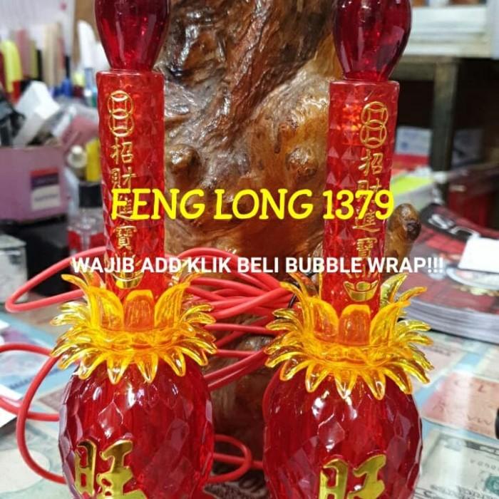Lampu Altar Puja Sembahyang Nanas Led Kaki Merah | Lampu Sembahyang