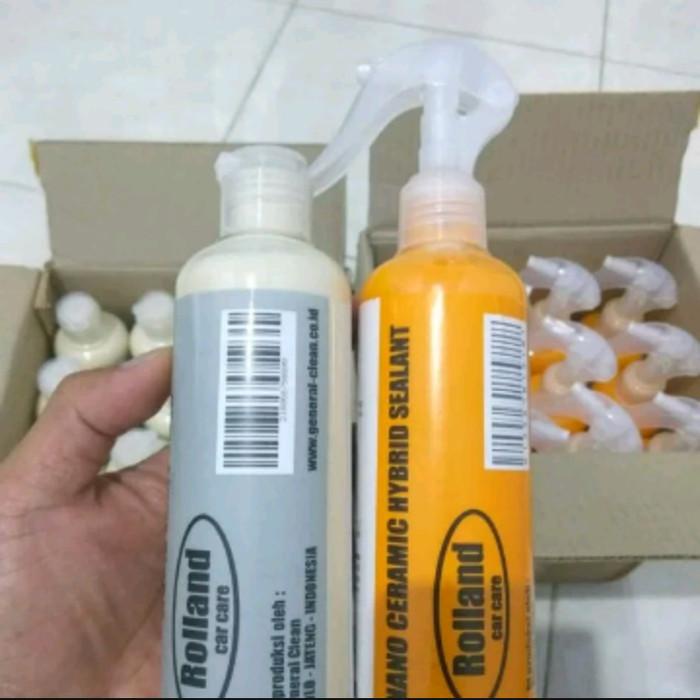 Paket Rolland Wax Poles & Nano Coating / Paket Perawatan Mobil & Motor