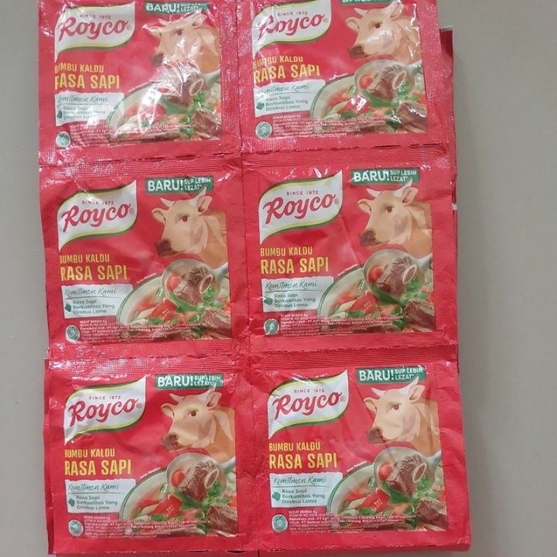 

Royco sachet ayam sapi ecer