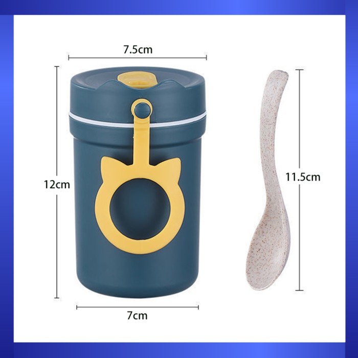 Termos Sup Mini Breakfast Cup Mug Soup Portable Trs0X-88