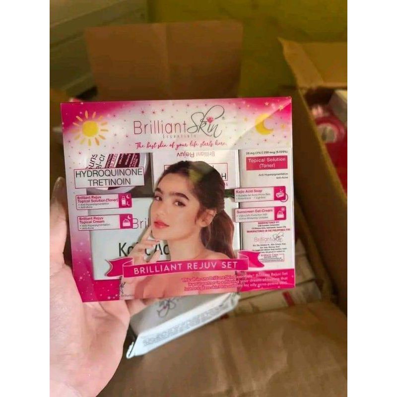 BRILLIANT SKINCARE SET  (COD)