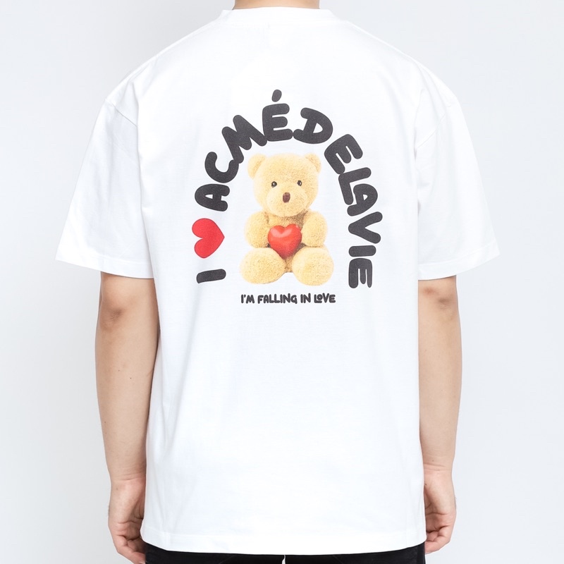 ADLV. I Love Bear White Tee