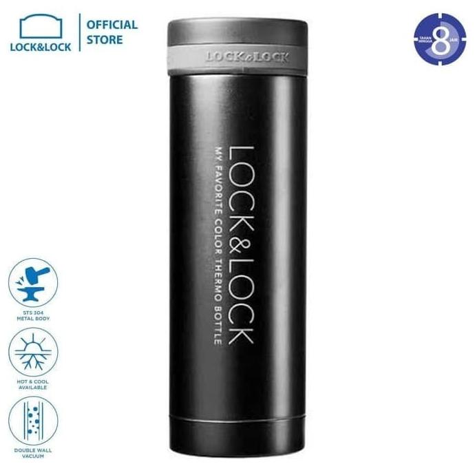 Lock & Lock Hot and Cool Tumbler Mini Mug 300ML (LHC561) hitam